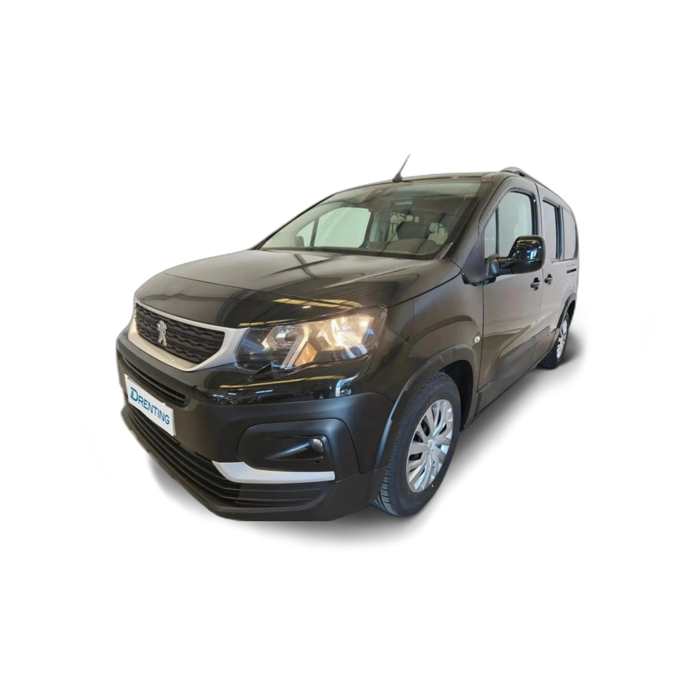 Renting Peugeot Rifter 1.5BlueHDi S&amp;S Long Active 100 Negro