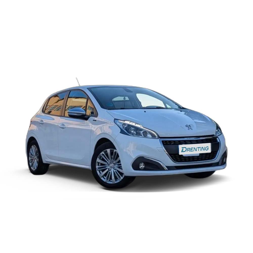 Renting Peugeot 208 1.5BlueHDi S&amp;S Signature 100 Blanco