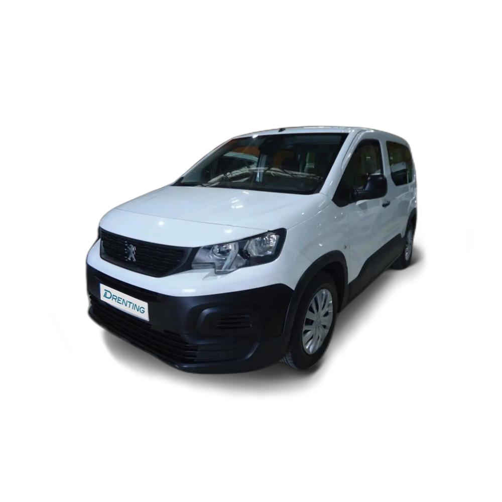Renting Peugeot Rifter 1.5BlueHDi S&amp;S Standard Access 100 Blanco