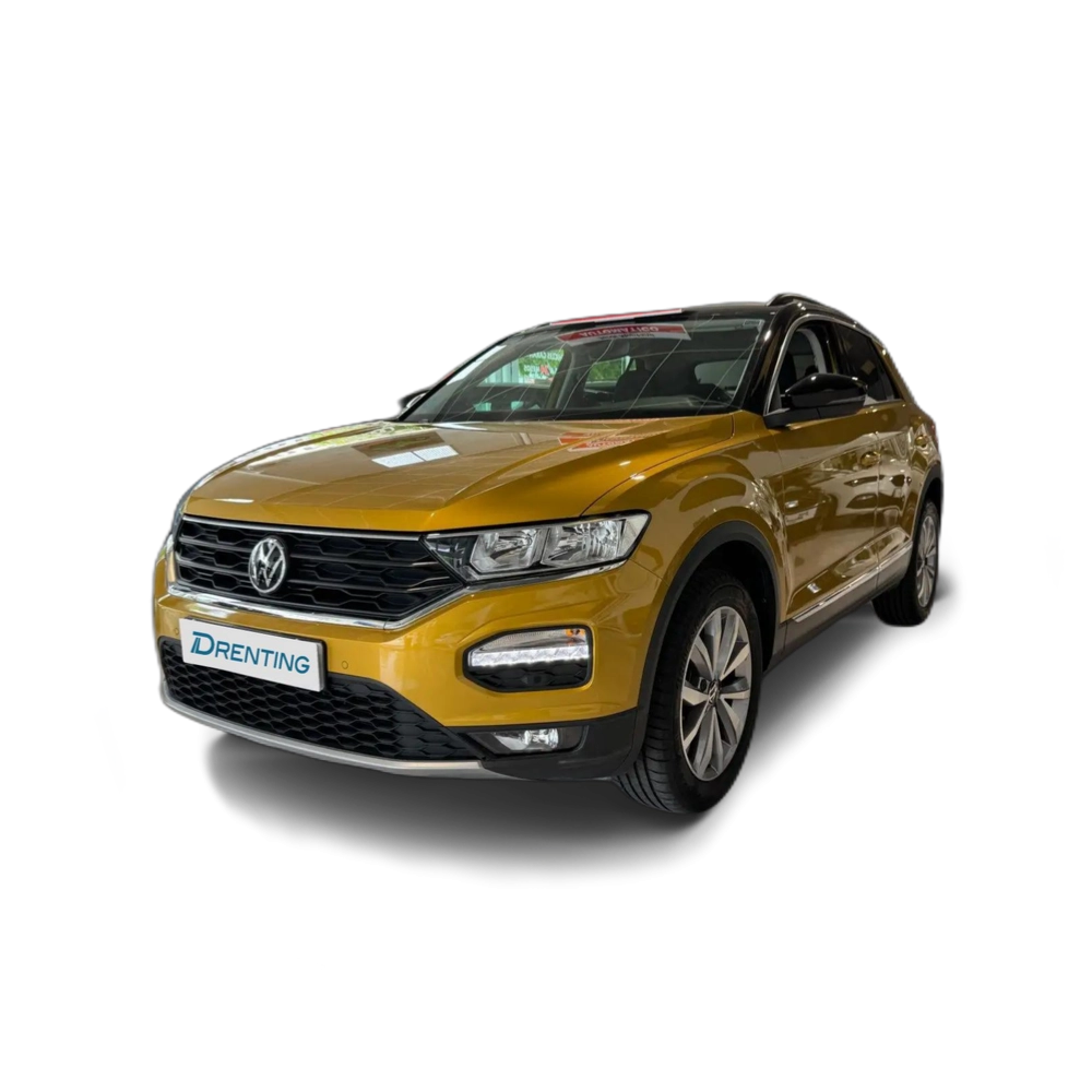 Renting Volkswagen T-Roc 1.5TSI 150CV ADVANCE .- » IMPECABLE «.- » NACIONAL Amarillo