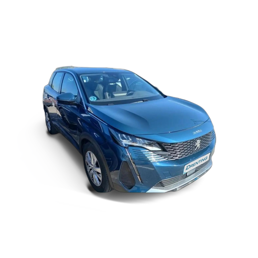 Renting Peugeot 3008 1.6 BlueHDi Active 120 Azul