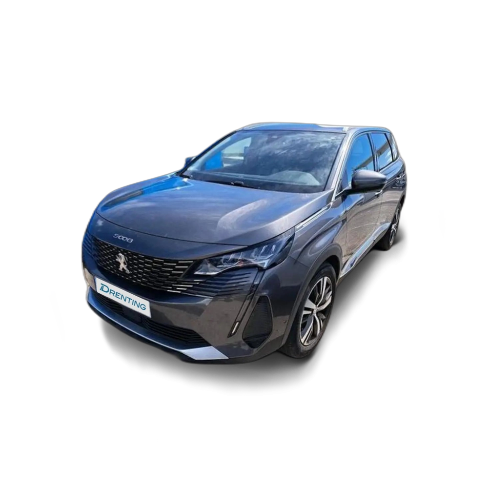 Renting Peugeot 5008 1.6 BlueHDI Allure 7 pl. 120 Gris