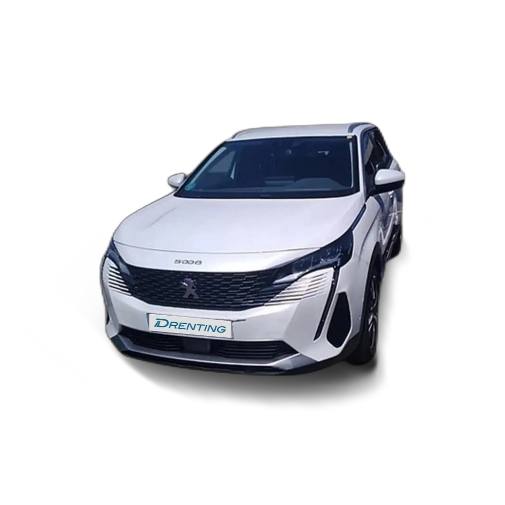 Renting Peugeot 5008 1.6 BlueHDI Allure 7 pl. 120 Blanco
