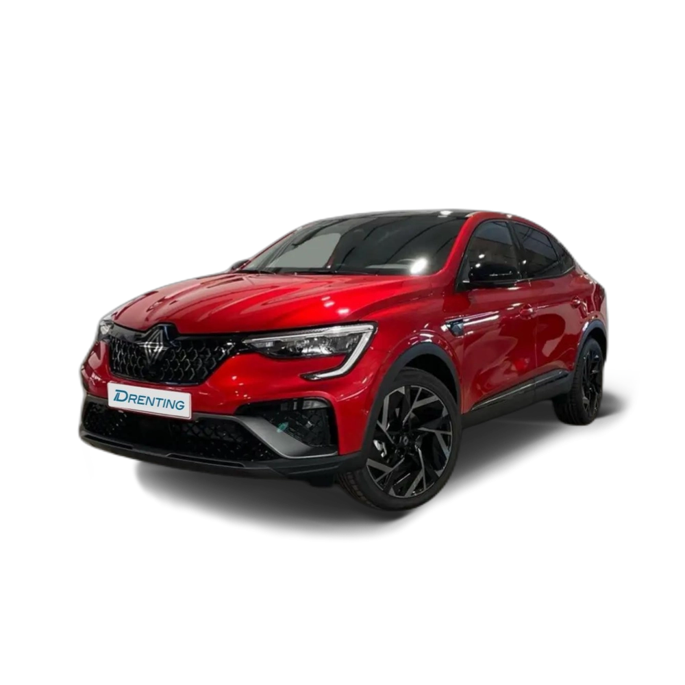 Renting Renault Arkana 1.6 E-Tech Esprit Alpine 105kW Rojo