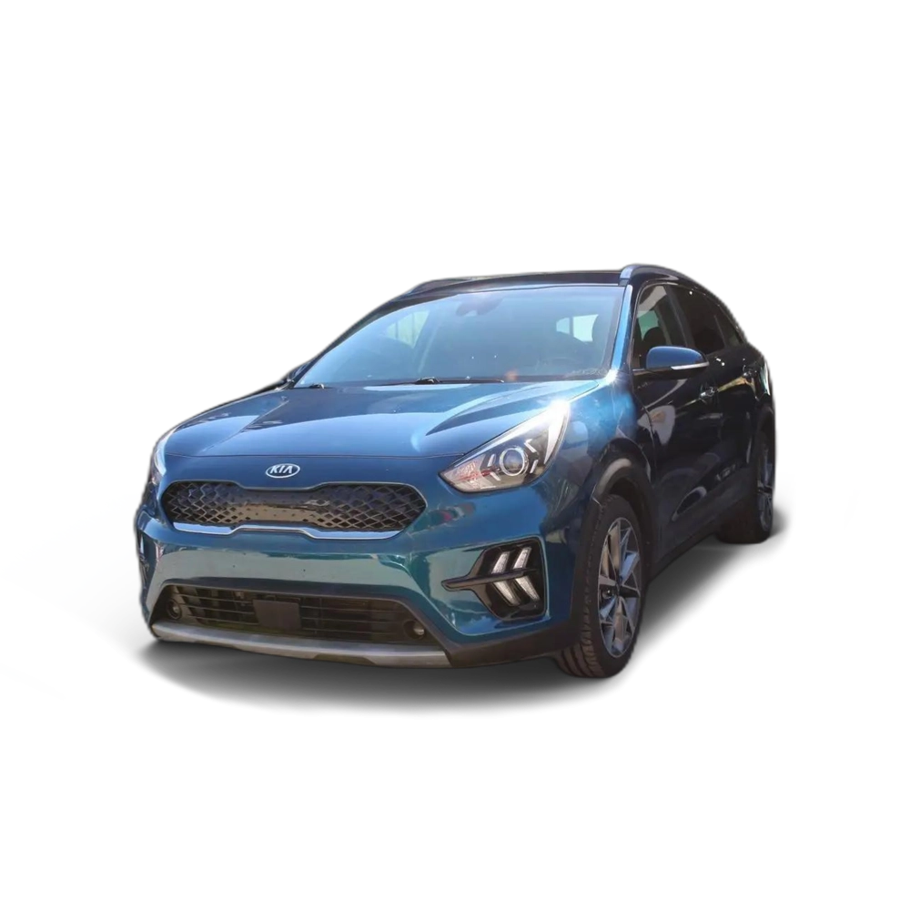 Renting Kia Niro 1.6 GDi HEV 104kW (141CV) Emotion Azul 1
