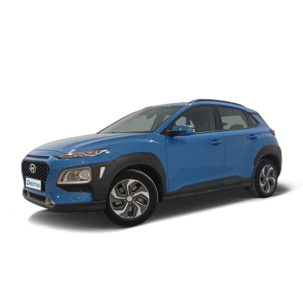 Renting Hyundai KONA 1.6 GDI HEV Klass DCT Azul