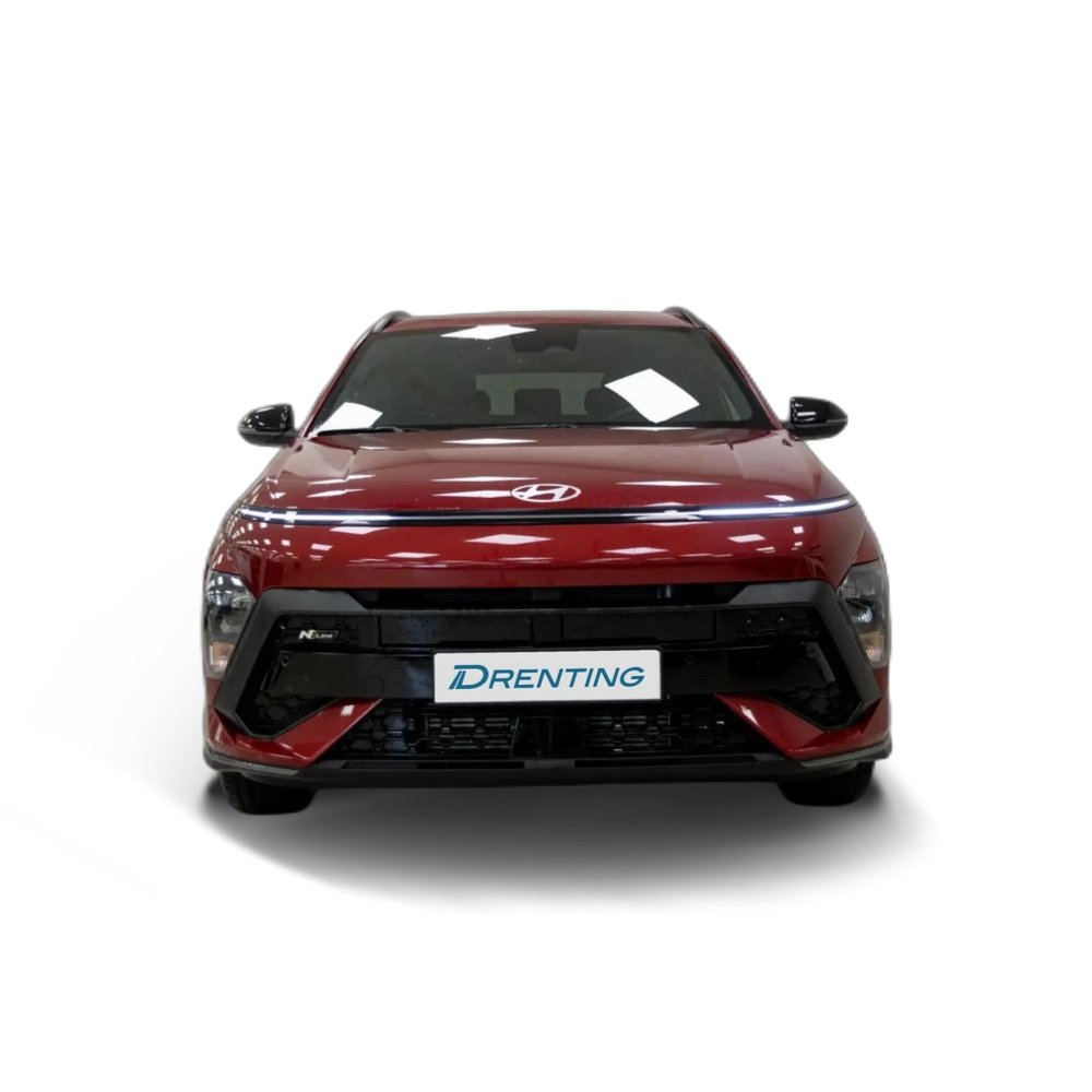 Renting Hyundai KONA 1.6 GDI HEV N Line DCT Rojo