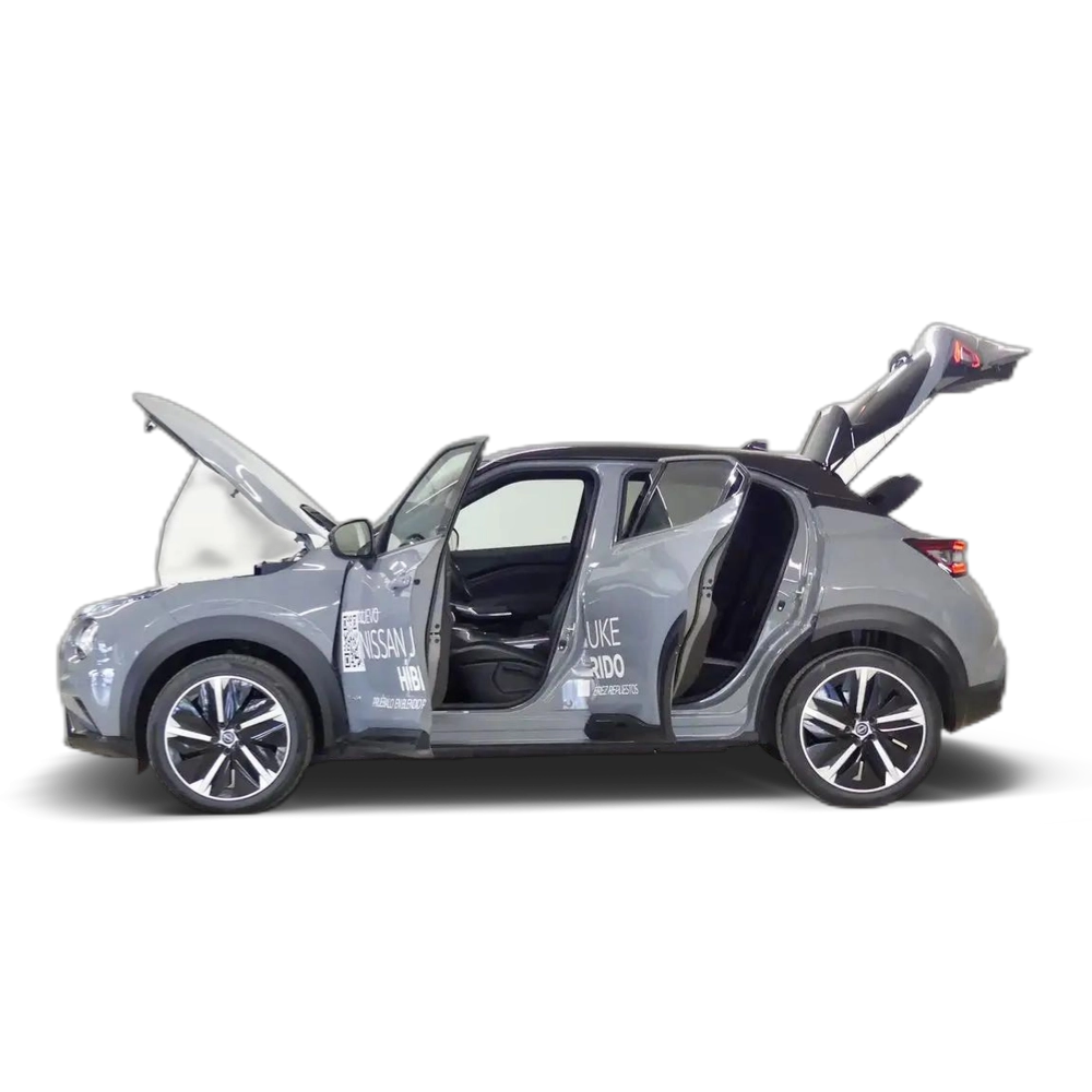 Renting Nissan Juke 1.6 HYBRID HEV 105KW N-DESIGN BLACK A 143 5P Gris