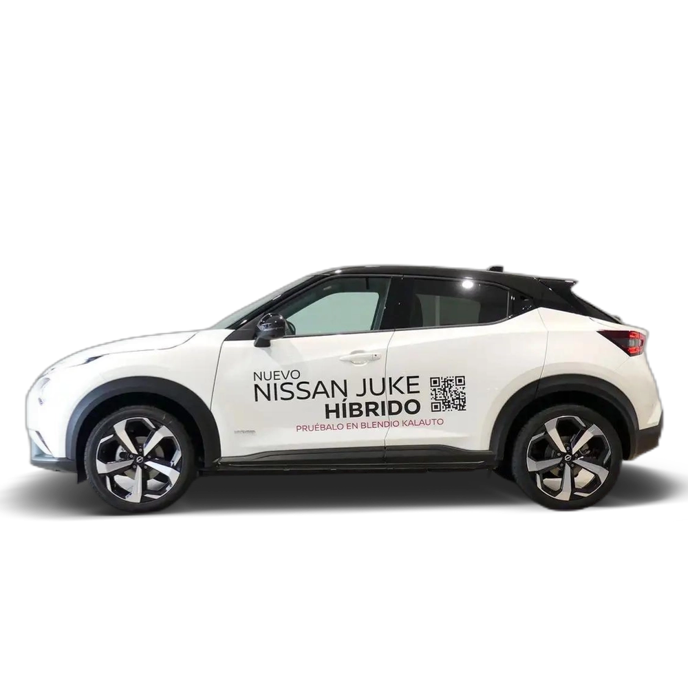 Renting Nissan Juke 1.6 HYBRID HEV TEKNA AUTO 143 5P Blanco