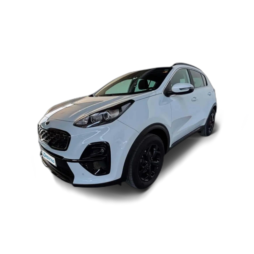 Renting Kia Sportage 1.6 MHEV Black Edition 4&#215;2 136 Blanco 1