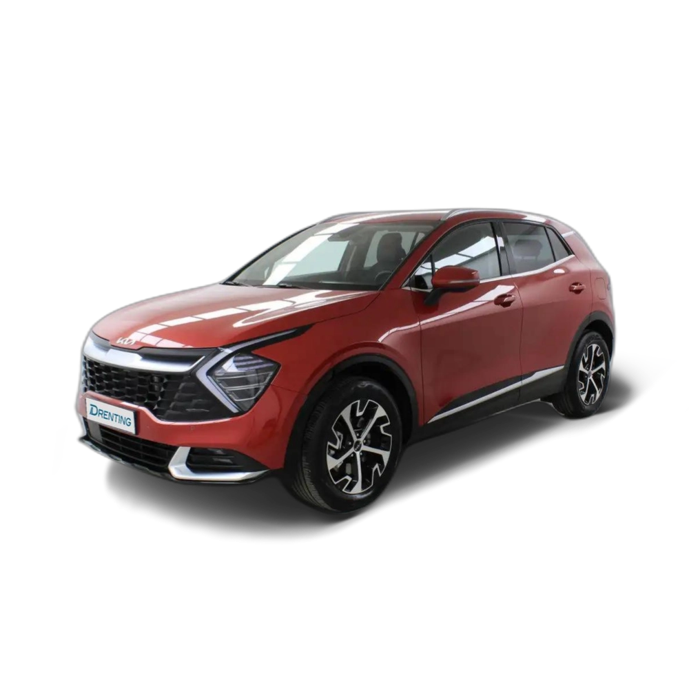 Renting Kia Sportage 1.6 T-GDi HEV 171kW (230CV) Tech 4&#215;4 Rojo