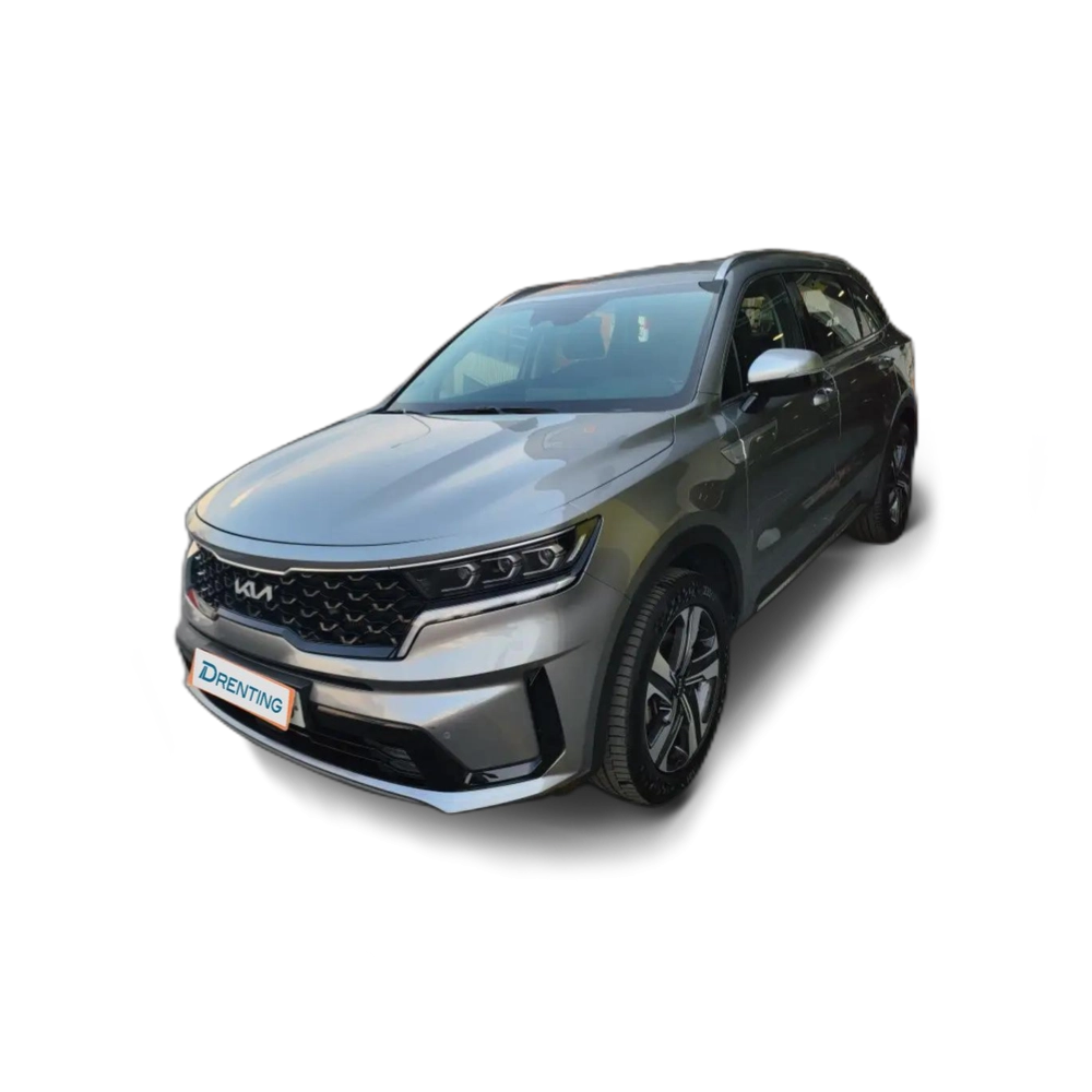 Renting Kia Sorento 1.6 T-GDi HEV Drive 4&#215;2 Gris
