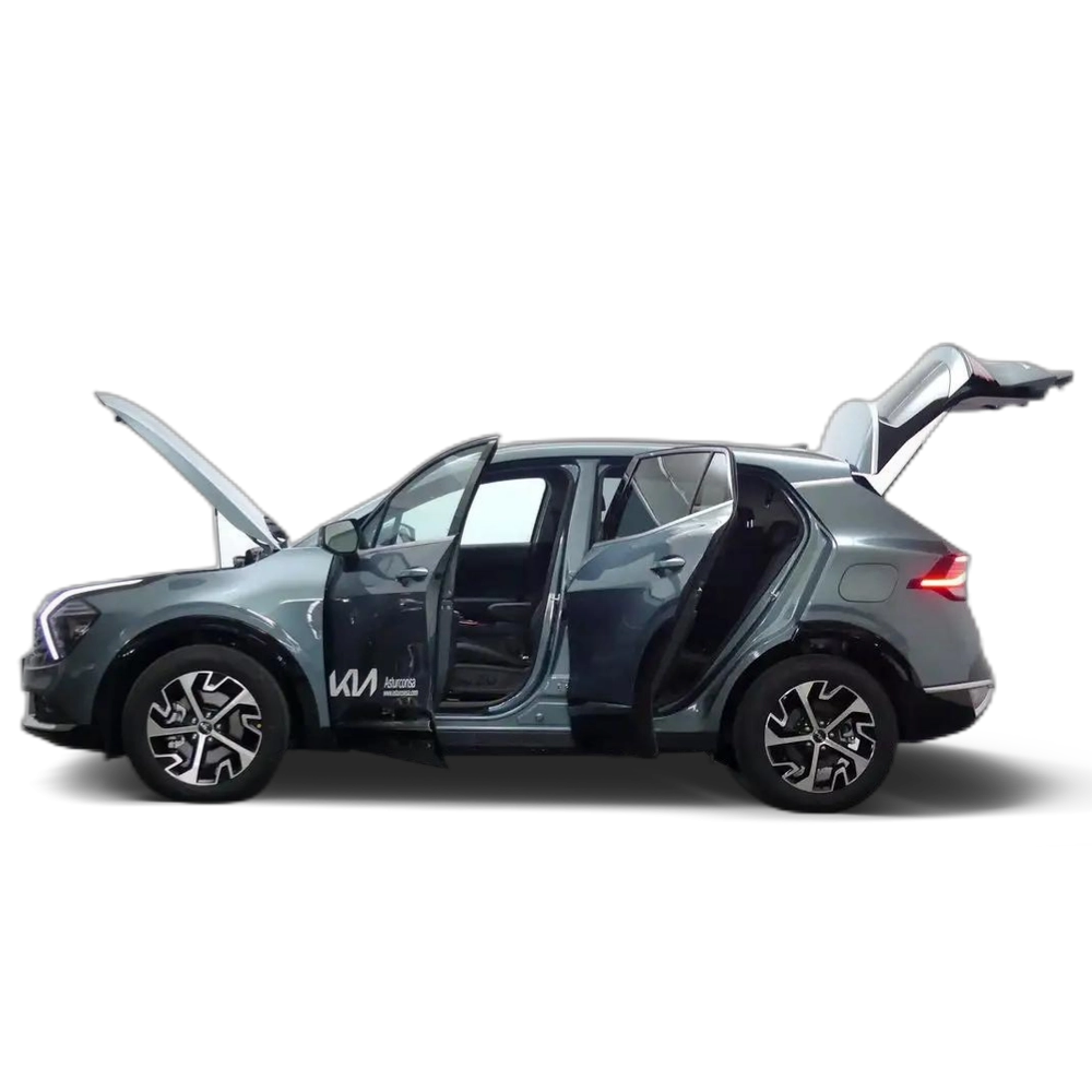 Renting Kia Sportage 1.6 T-GDI HEV TECH 4WD AUTO 230 5P Gris 1 1