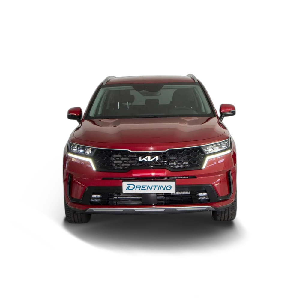 Renting Kia Sorento 1.6 T-GDI PHEV DRIVE 4WD 265 5P 7 Plazas Rojo