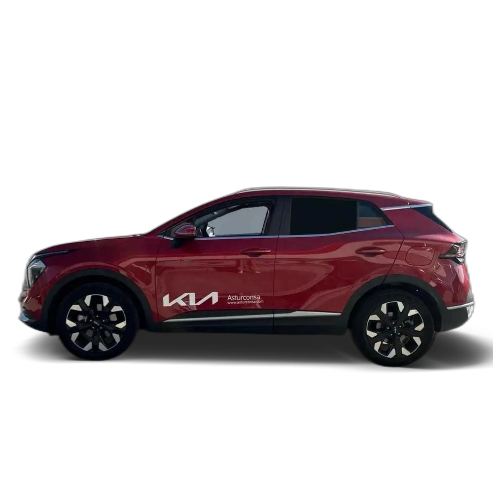 Renting Kia Sportage 1.6 T-GDI PHEV DRIVE 4WD AUTO 265 5P Rojo