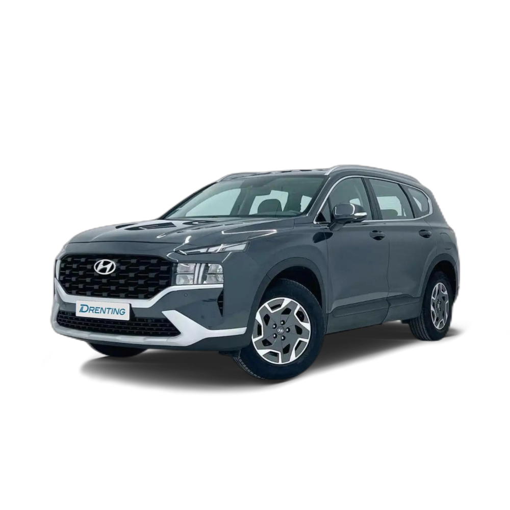 Renting Hyundai SANTA FE 1.6 TGDI HEV KLASS AUTO 4X2 Gris