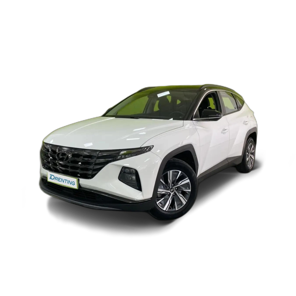 Renting Hyundai TUCSON 1.6 TGDI HEV Maxx AT Blanco 5 5