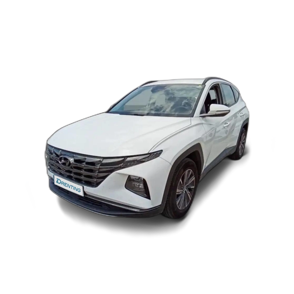 Renting Hyundai TUCSON 1.6 TGDI HEV Maxx AT Blanco 5 1