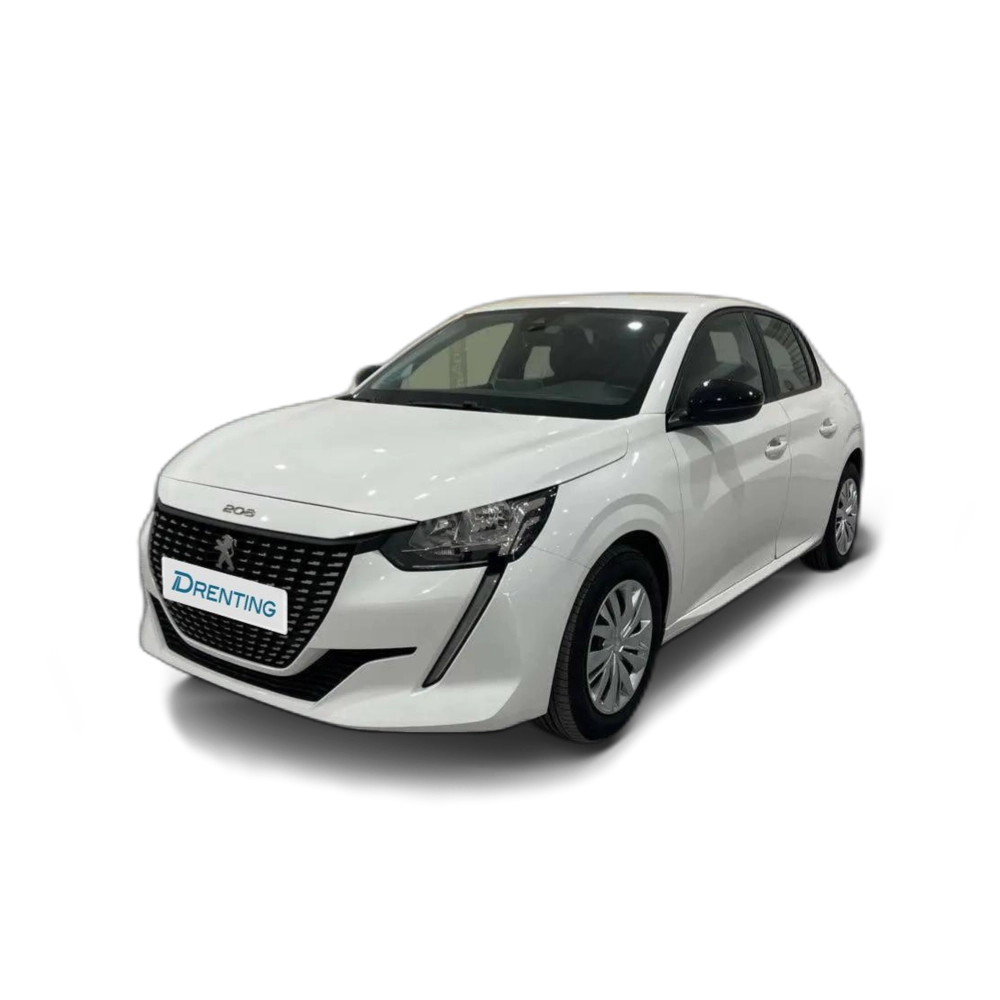 Renting Peugeot 208 1.6BlueHDi Allure 100 Blanco