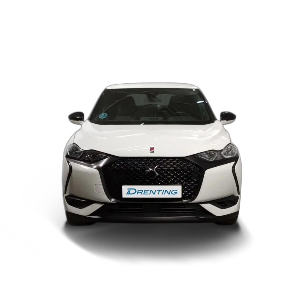 Renting DS Automobiles DS 3 1.6BlueHDi S&amp;S Performance Line 100 Blanco
