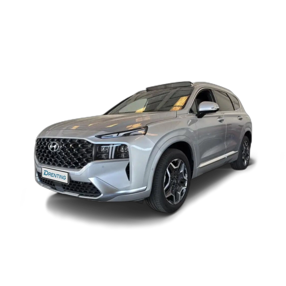 Renting Hyundai SANTA FE 1.6TGDI PHEV Style 7pl 4WD 6AT Plateado