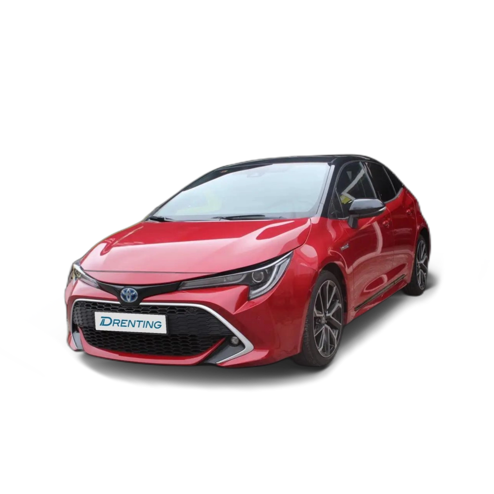 Renting Toyota Corolla 1.8 125H STYLE E-CVT Rojo