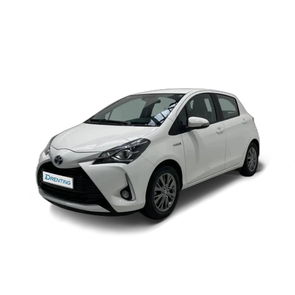 Renting Toyota Yaris 100H 1.5 Active Blanco 2 1