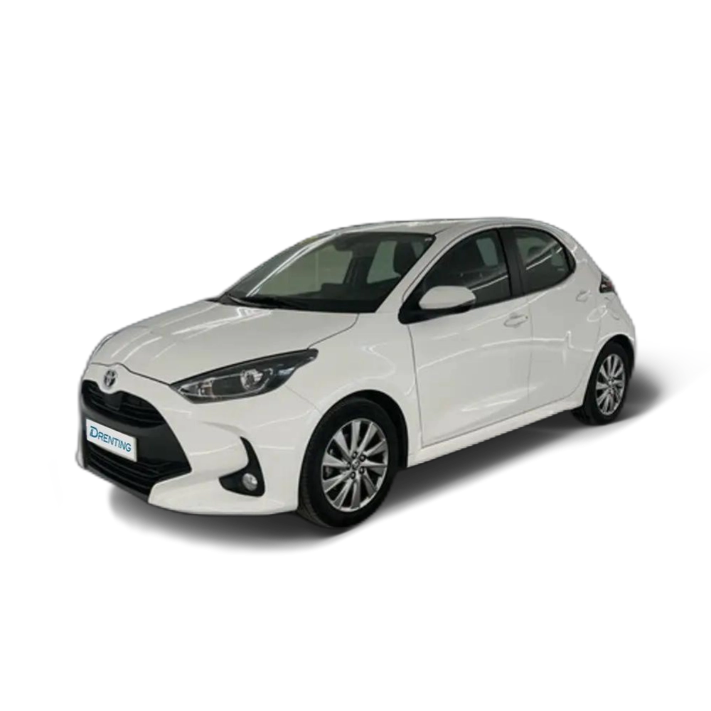 Renting Toyota Yaris 120H 1.5 Active Tech Blanco