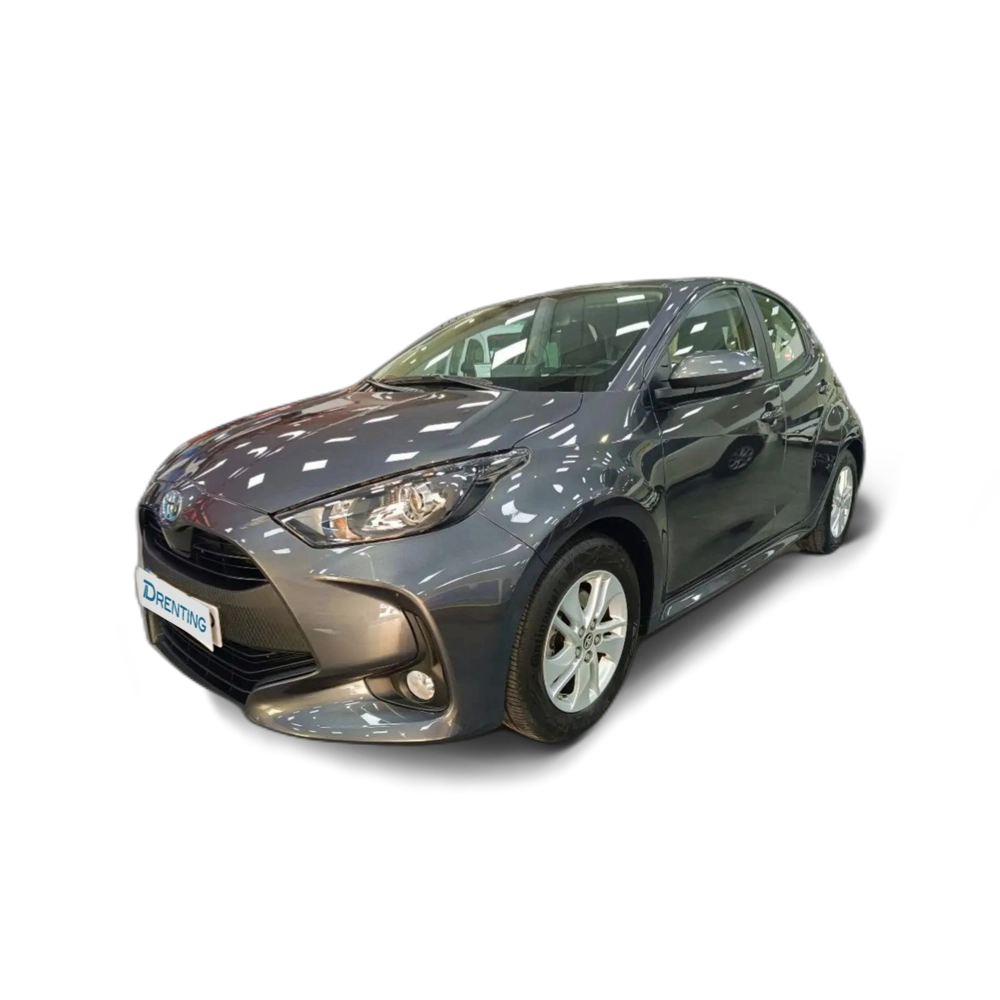 Renting Toyota Yaris 120H 1.5 Active Tech Gris 1