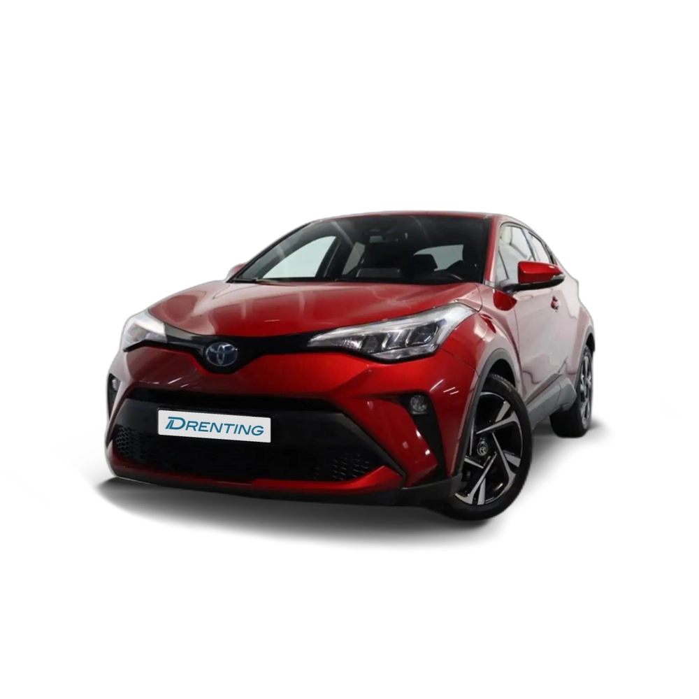 Renting Toyota C-HR 125H Advance Rojo 2