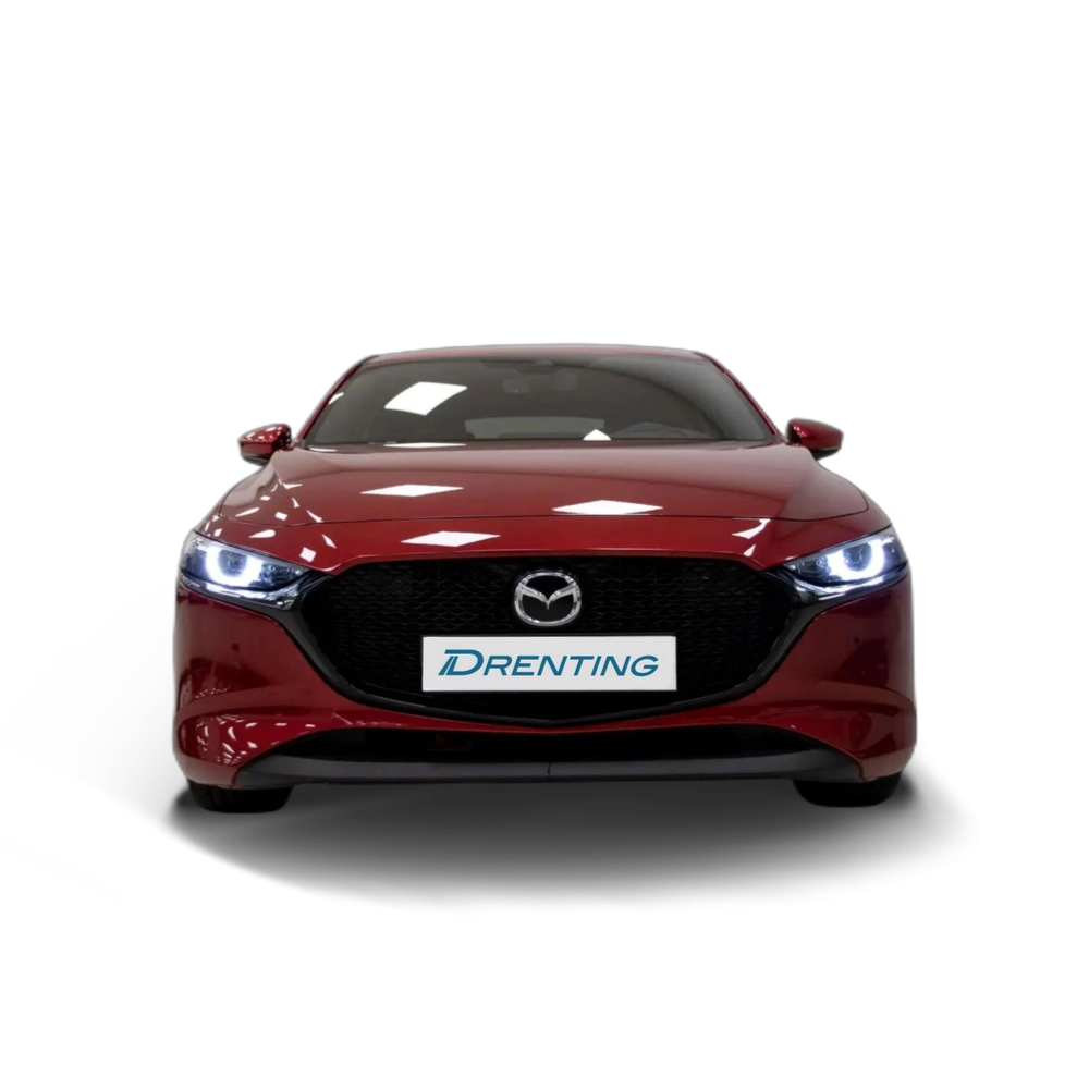 Renting Mazda 3 2.0 e-Skyactiv-G Evolution 90kW Rojo 1