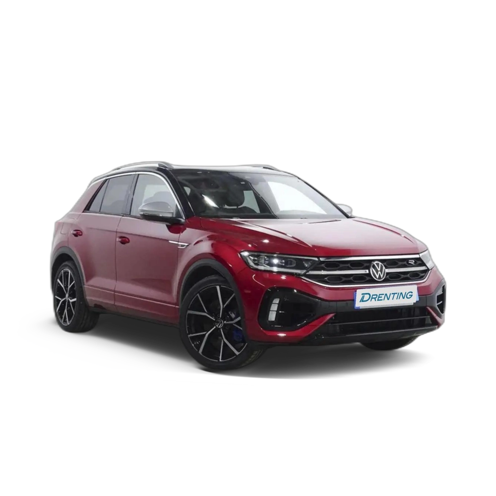 Renting Volkswagen T-Roc 2.0 TSI 221 kW R 4Motion DSG7 Rojo
