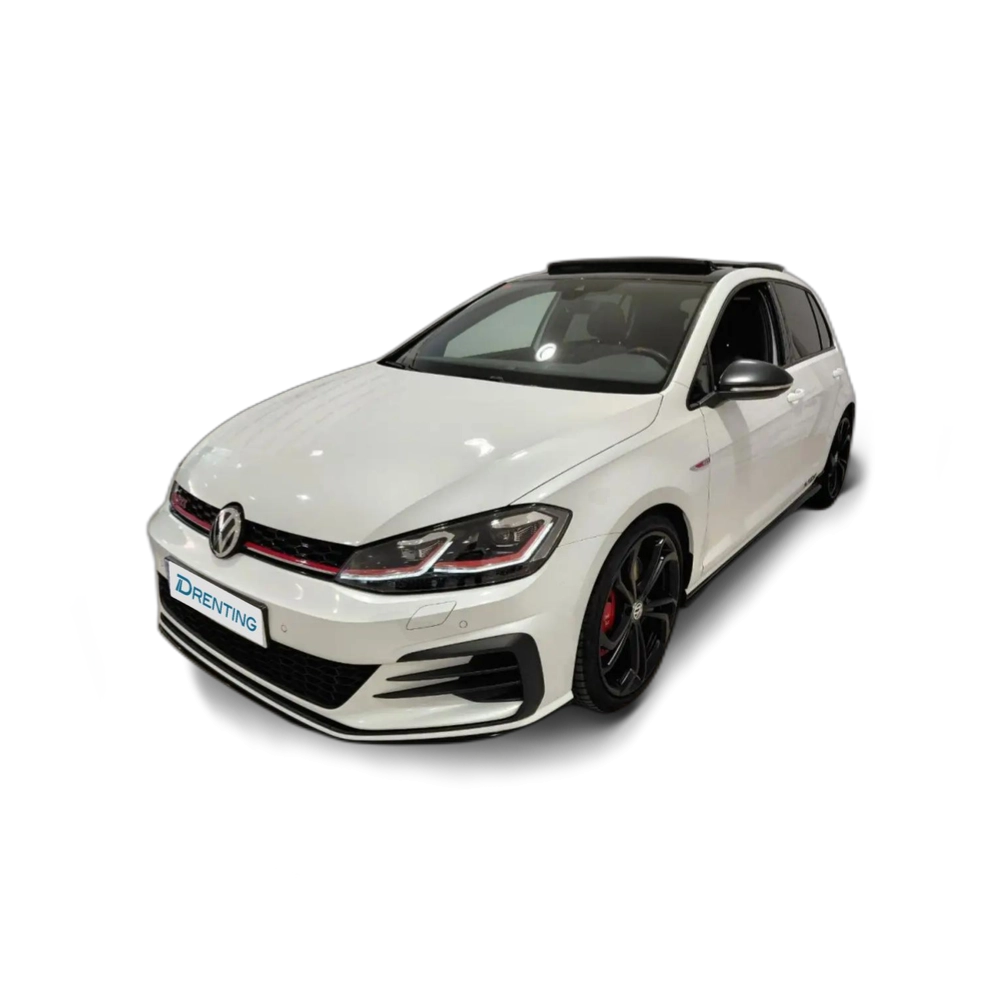 Renting Volkswagen Golf GTI 2.0 TSI TCR DSG7 213kW Blanco