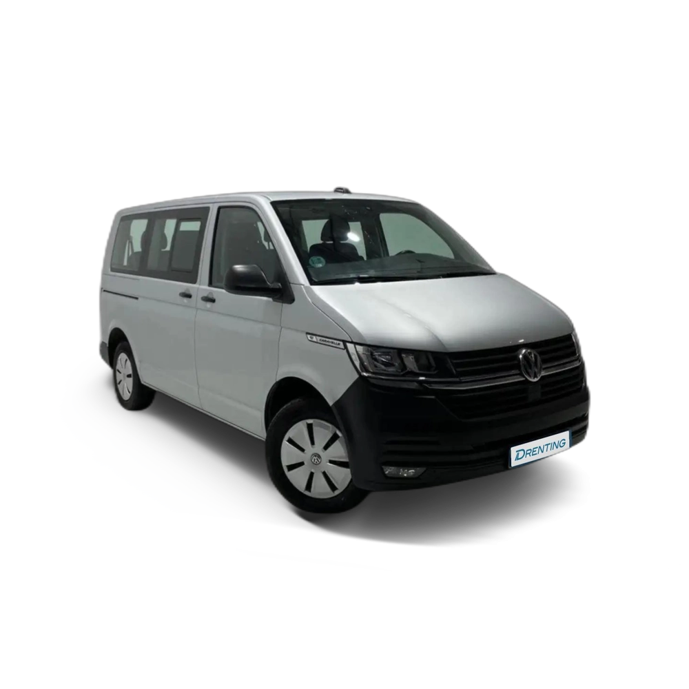 Renting Volkswagen T5 Caravelle 2.0BiTDI Comfortline DSG Plateado