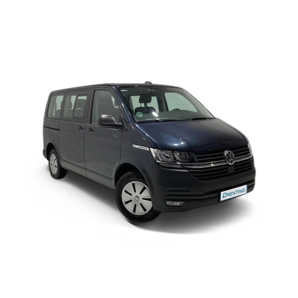 Renting Volkswagen T5 Caravelle 2.0BiTDI Comfortline DSG Azul 1
