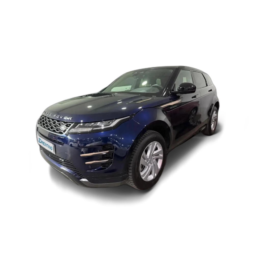 Renting Land Rover Range Rover Evoque 2.0D I4 MHEV R-Dynamic HSE AWD Aut. 204 Azul