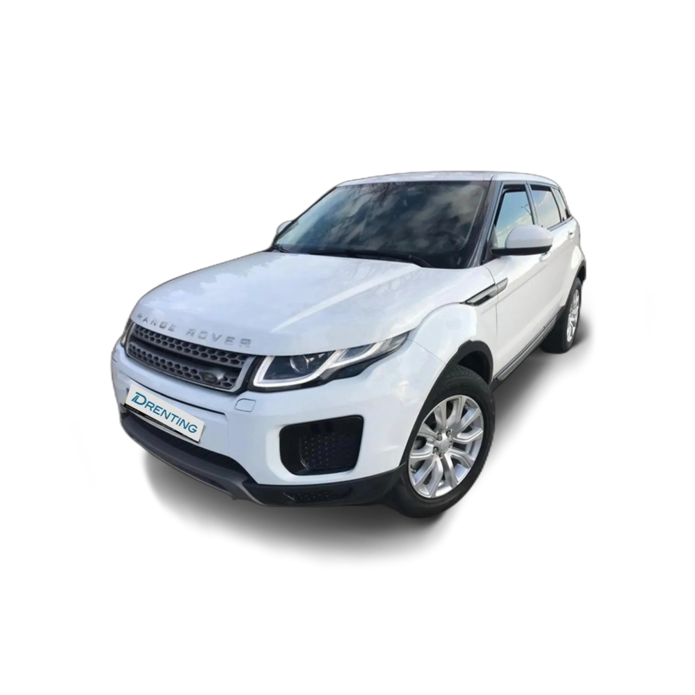 Renting Land Rover Range Rover Evoque 2.0D MHEV R-Dynamic SE AWD Aut. 150 Blanco