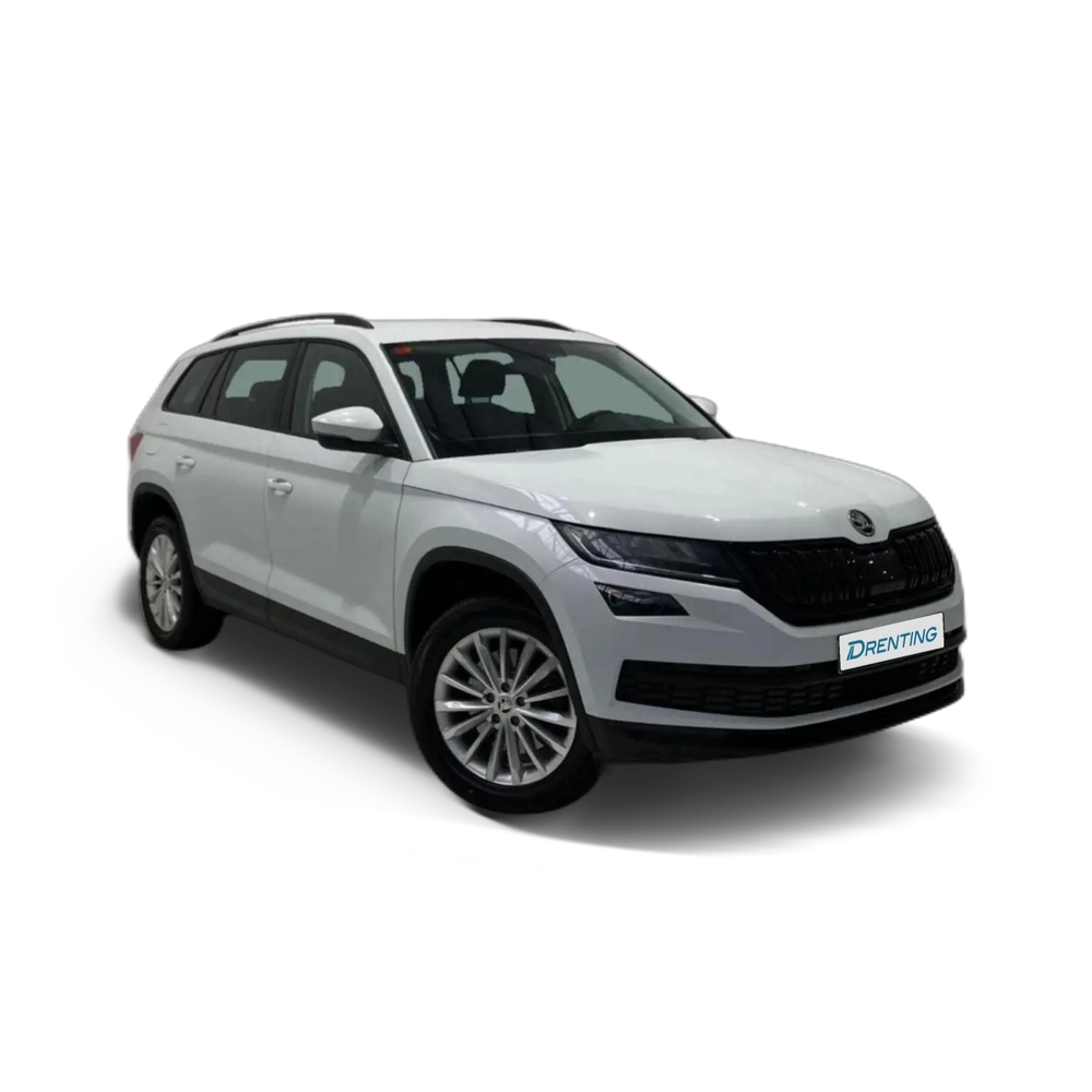 Renting Skoda Kodiaq 2.0TDI AB tech Ambition 4&#215;2 DSG 110kW Blanco