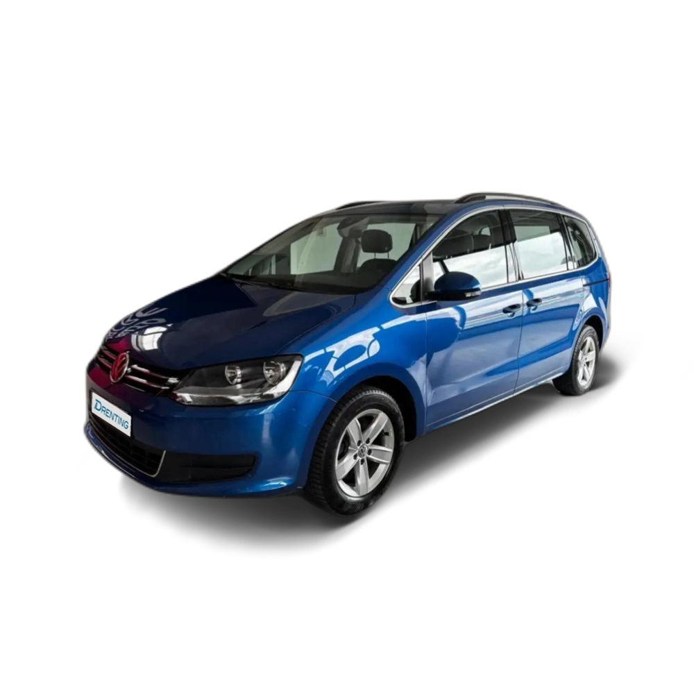 Renting Volkswagen Sharan 2.0TDI Advance 110kW Azul