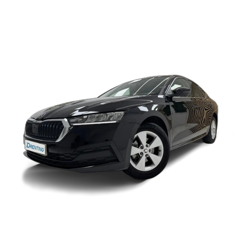 Renting Skoda Octavia 2.0TDI Ambition DSG 85kW Negro