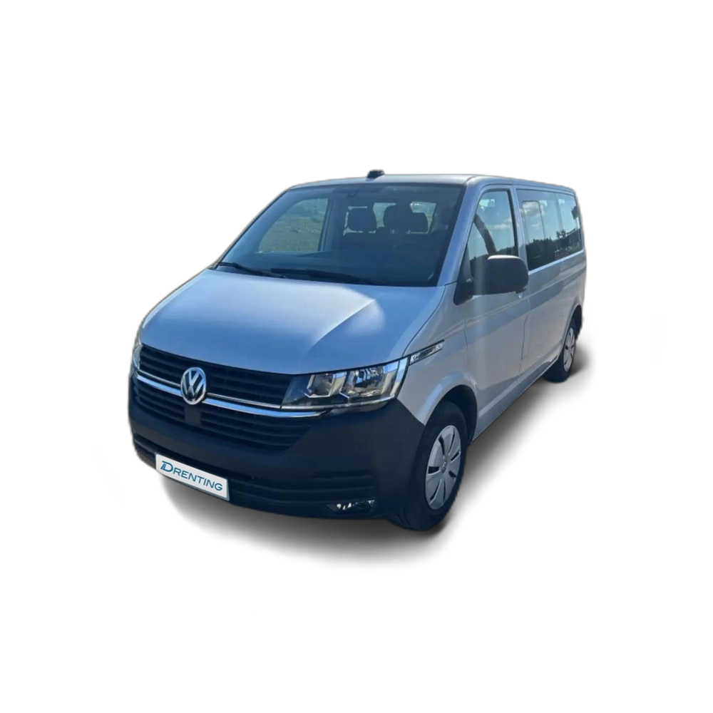 Renting Volkswagen T5 Caravelle 2.0TDI Batalla Corta 110kW Aut Gris