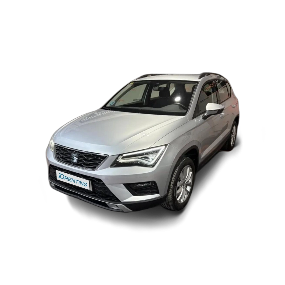 Renting SEAT Ateca 2.0TDI CR S&amp;S Style DSG 150 Plateado