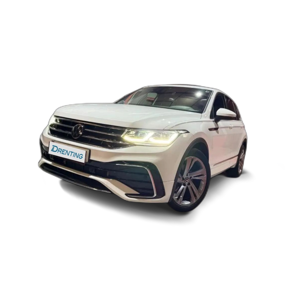 Renting Volkswagen Tiguan 2.0TDI R-Line DSG 110kW Blanco 4