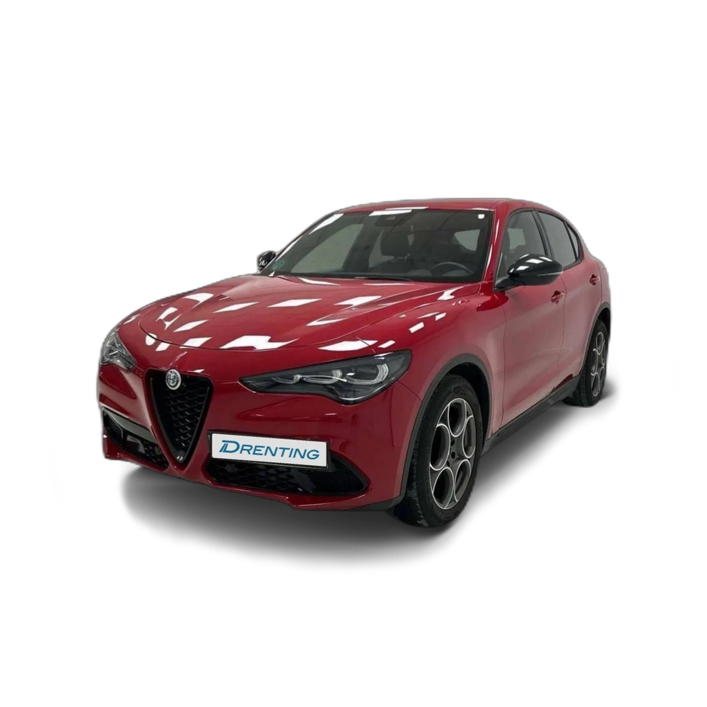 Renting Alfa Romeo Stelvio 2.2 Diesel 118kW (160CV)  RWD Sprint Rojo
