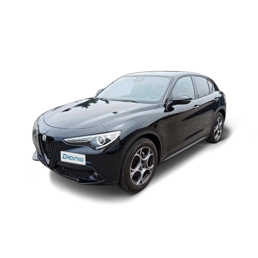 Renting Alfa Romeo Stelvio 2.2 Diesel 140kW (190cv)  AWD SPRINT Negro