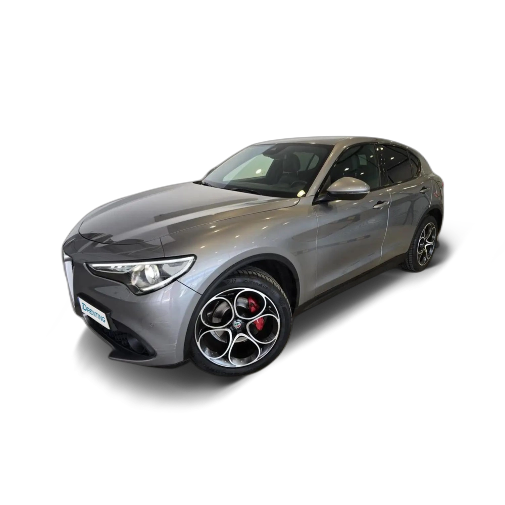 Renting Alfa Romeo Stelvio 2.2 DIÉSEL 154KW (210CV) EXECUTIVE Q4 Gris