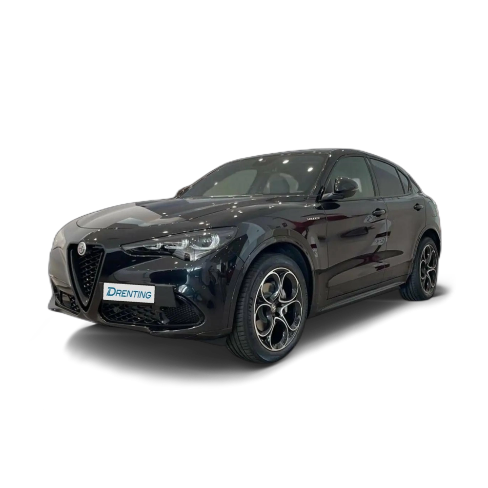 Renting Alfa Romeo Stelvio 2.2 Diésel 154kW (210CV)  Q4 Veloce Negro