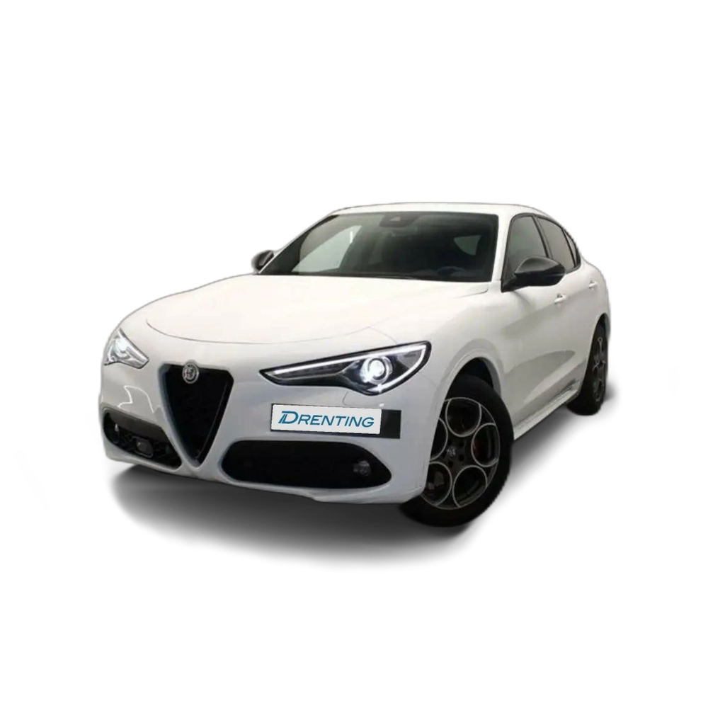 Renting Alfa Romeo Stelvio 2.2 Diesel 190cv AWD Sprint Blanco