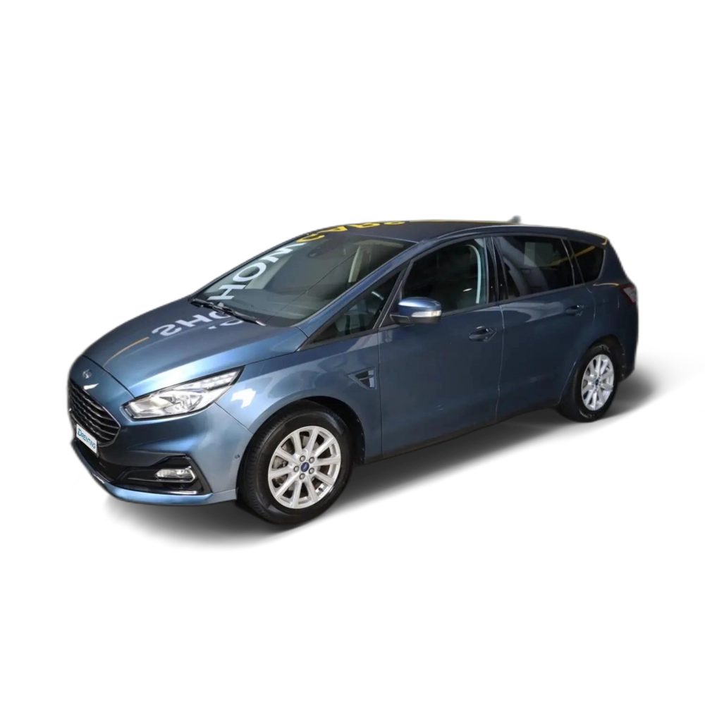 Renting Ford S-Max 2.5 Duratec FHEV Trend Aut. 190 Azul 1