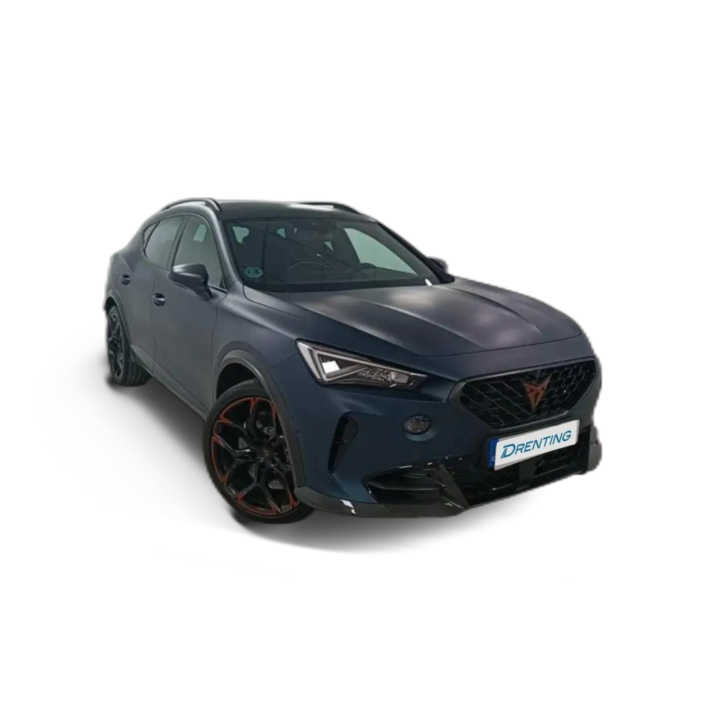 Renting CUPRA Formentor 2.5 TSI 390 VZ5 DSG 4Drive Azul 1
